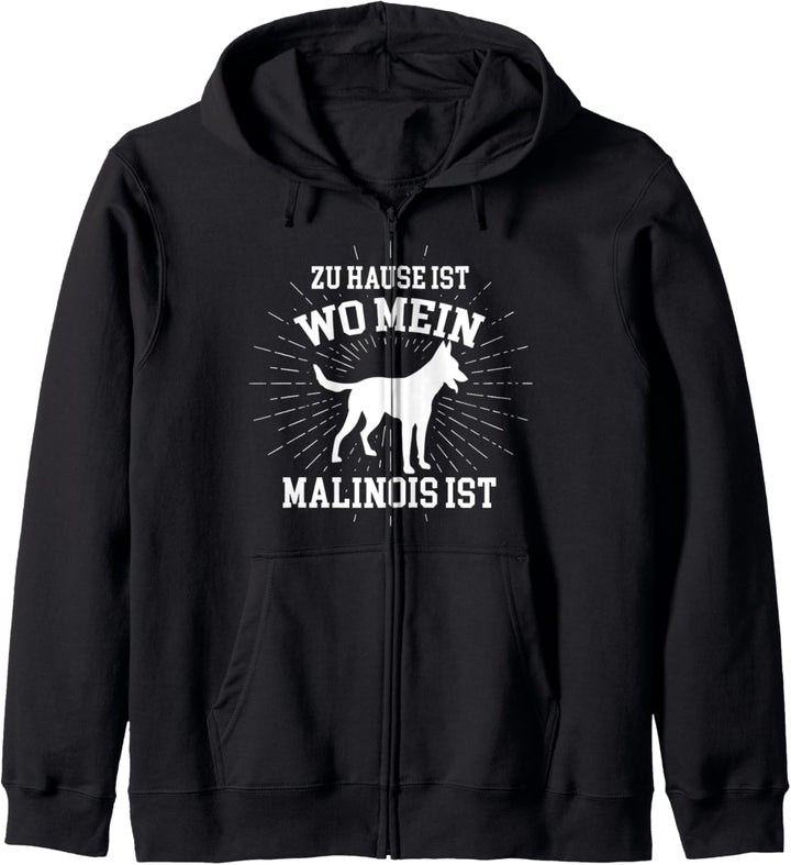Hund Malinois Belgischer Schäferhund Lustig Kapuzenjacke