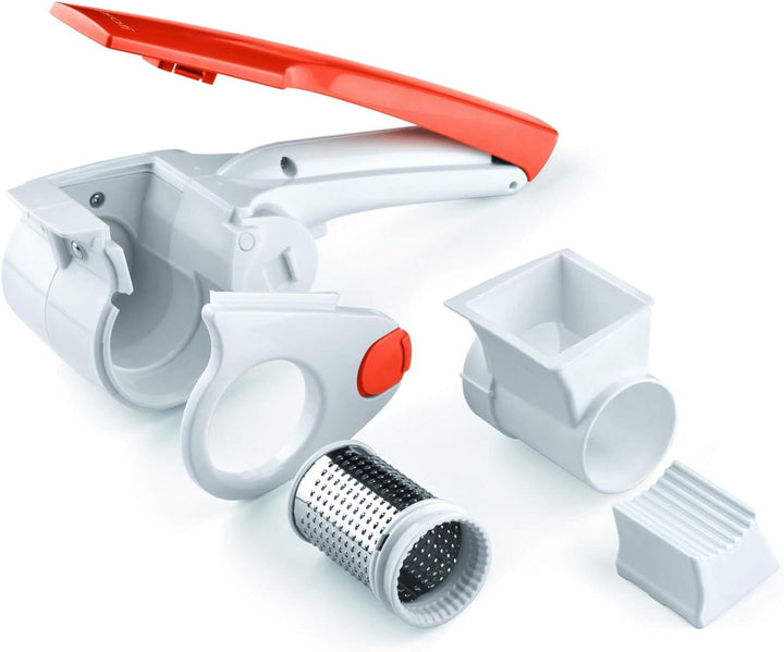 Ariete 447 Gratì 20 elektrische Reibe, wiederaufladbar, kabellos, lange Betriebszeit, für bis zu 1 k