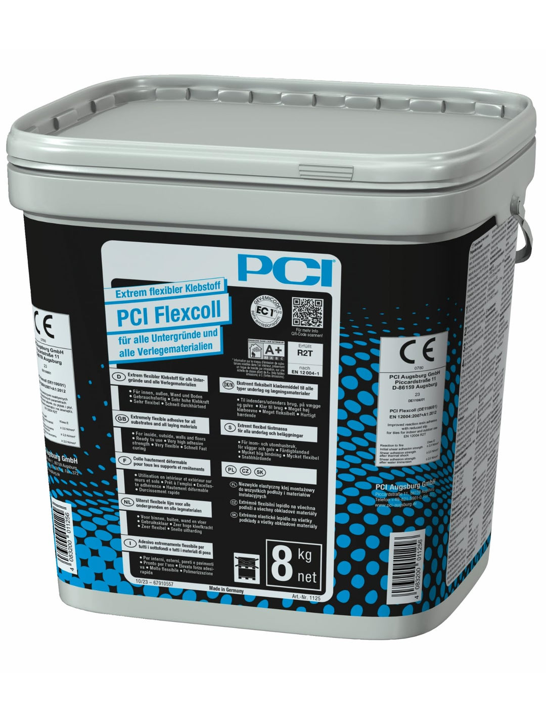 PCI Flexcoll 8 kg Extrem flexibler Klebstoff Für alle Untergründe und alle Verlegematerialien Sika