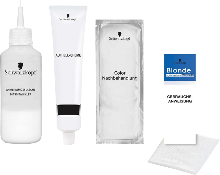 Blonde aufhellende Farbe 10.1 Aschblond (142 ml), Haarfärbemittel für Öl-aktiviertes Haare Aufhellen