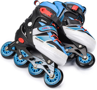 meteor® Inliner Rollen Inline Skates Mädchen und Jungen Inliner Kinder Inline Skates ABEC7 Rollen in