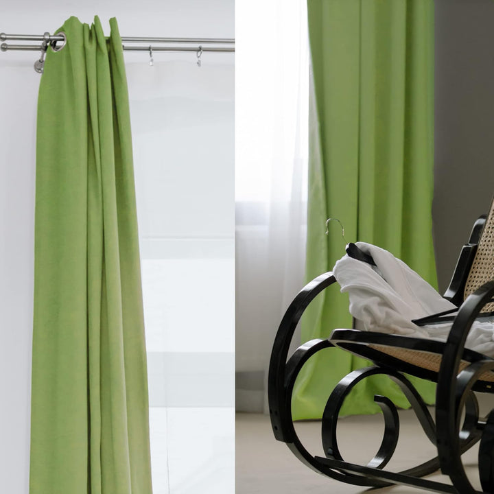Cleanlevel EST 2016 Verdunklungsvorhang mit Ösen 140cm x 245cm Vorhang Blickdicht Thermo Gardine Wär
