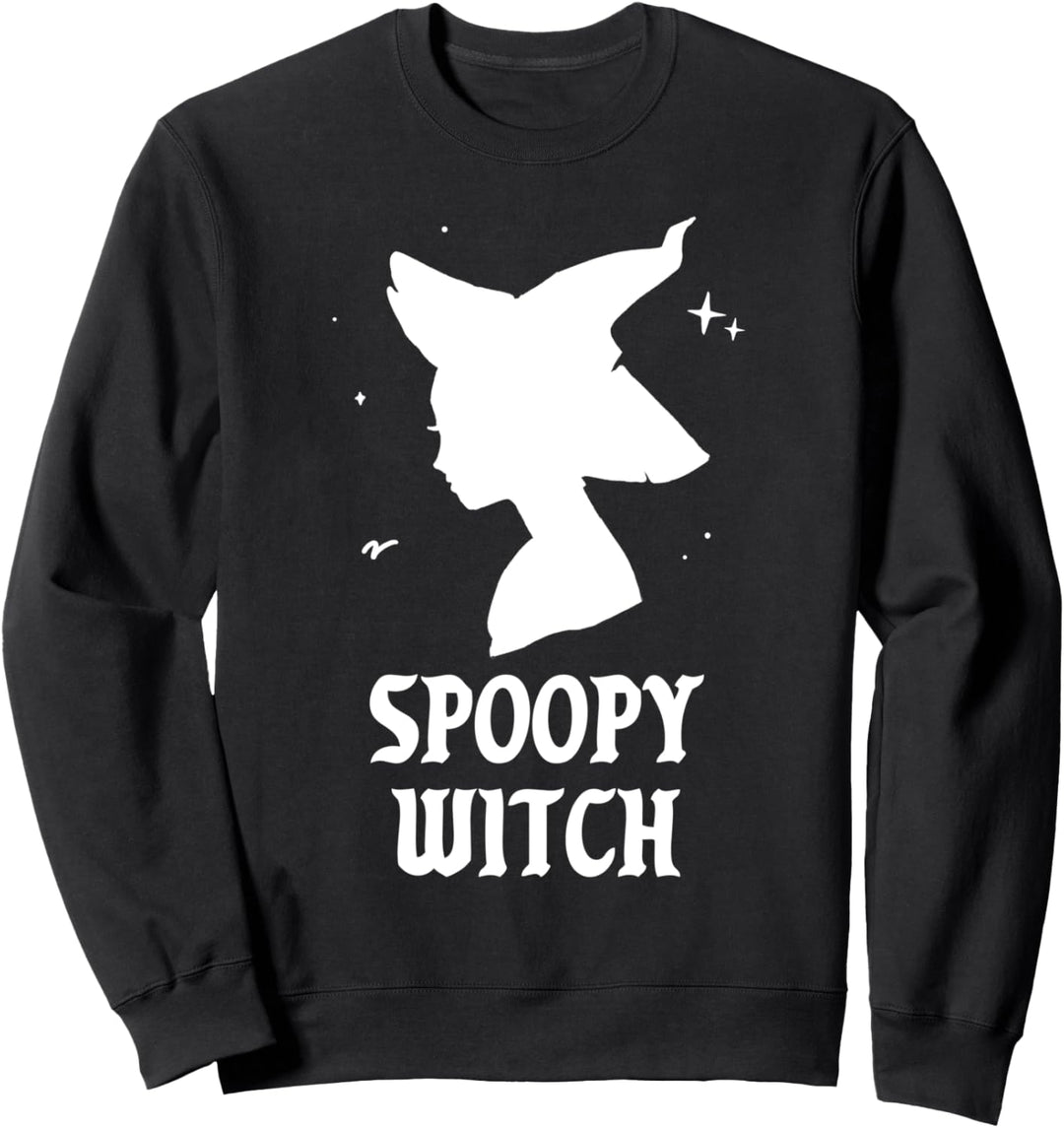 Spoopy Hexe Funny Spooky Vibes Gotik Halloween Kostüm Meme Sweatshirt