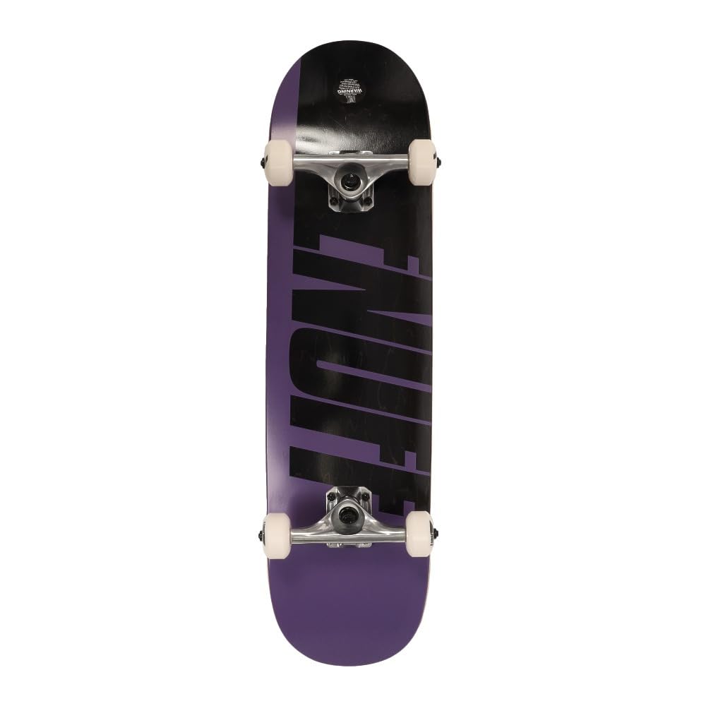 Enuff Skateboards Half Stain Complete Skateboard, Unisex, Erwachsene 8'' Violett, 8'' Violett