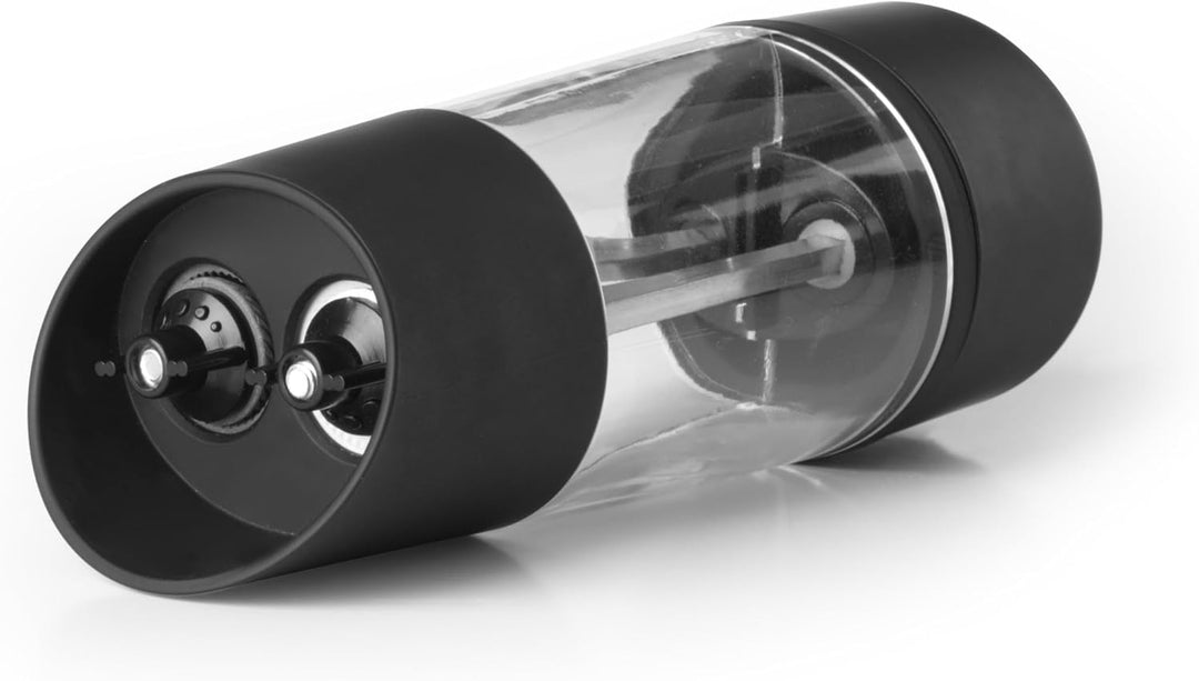 Salter 7612 BKXRA 2-in-1 Salz- & Pfeffermühle - Dual Küchenmühle, Doppelseitige Gewürzmühle, Twist-