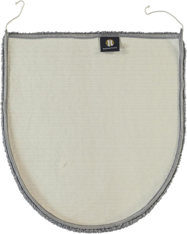 Rhomtuft Badteppiche Square Kiesel - 85 Deckelbezug 45x50 cm, Deckelbezug 45x50 cm
