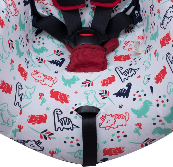 JYOKO Kids Bezug kompatibel mit Bébé Confort Axiss (Dino Party), Dino Party