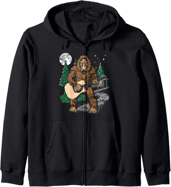 Lustige Bigfoot Kleidung & Sasquatch Bekleidung - Bigfoot Kapuzenjacke
