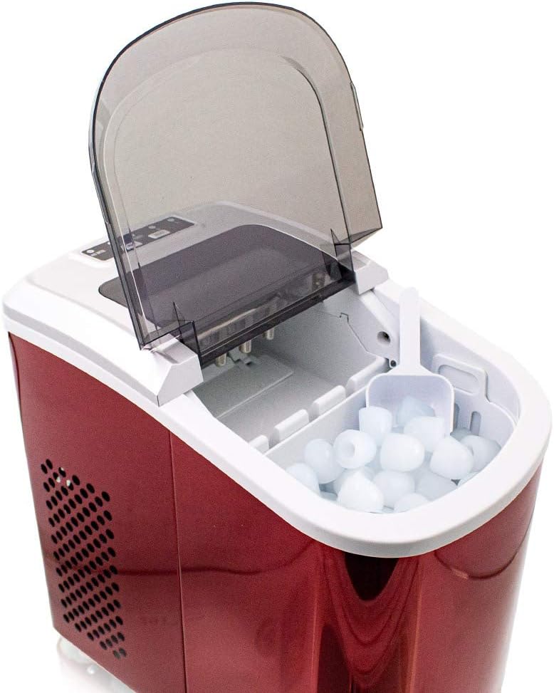 Eiswürfelmaschine Edelstahl Eiswürfelbereiter Eiswürfel Ice Maker Eis Maschine Icemaker