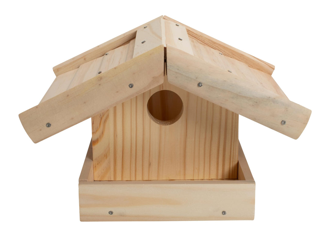 Betzold - Vogelhaus-Bausatz - Bastelset Holz Selbstgestalten Vögel füttern Natur, Natur