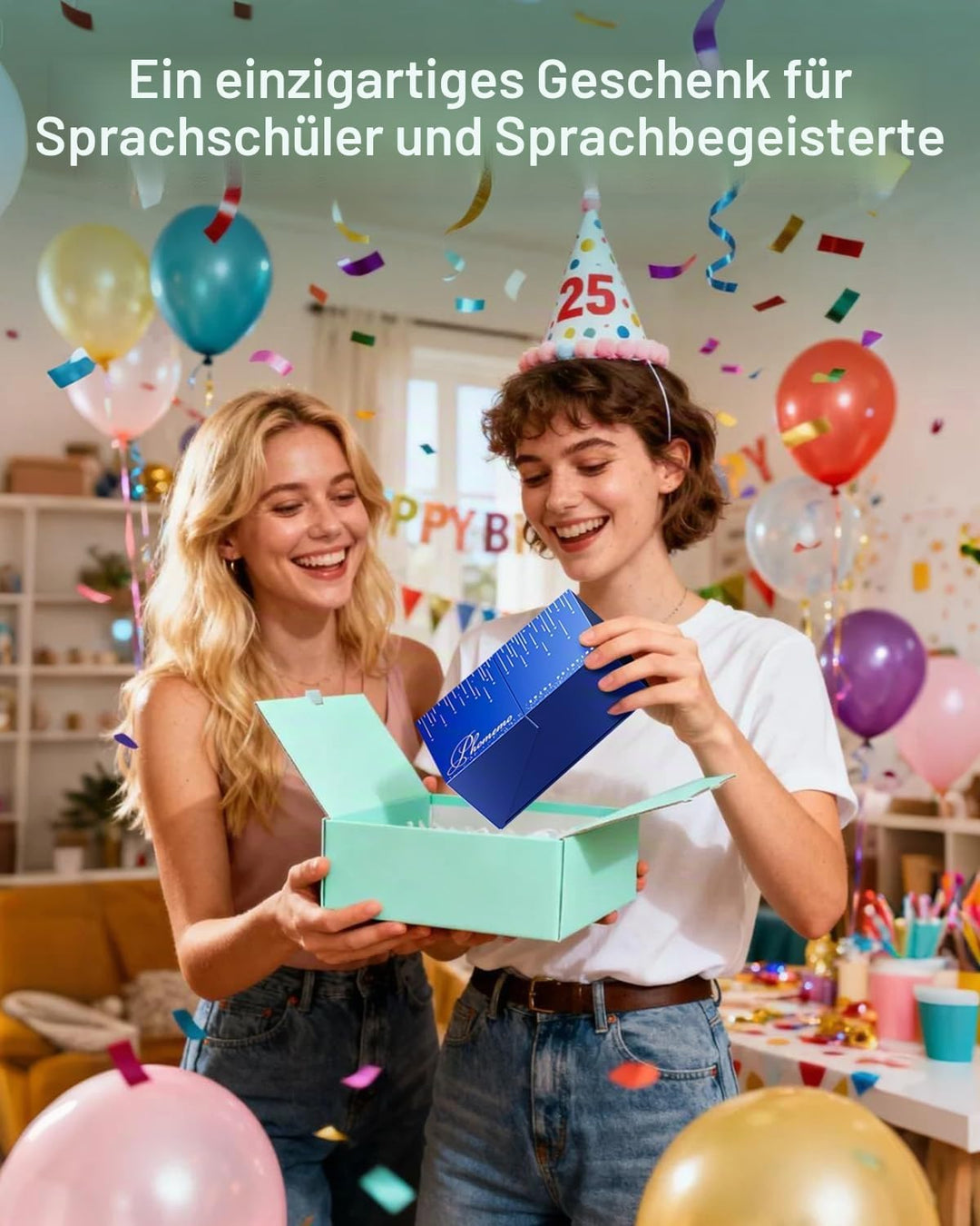 Phomemo Mini Drucker, P2S Aufkleber Drucker 300 DPI Mini Thermodrucker Bluetooth Fotodrucker, Studen
