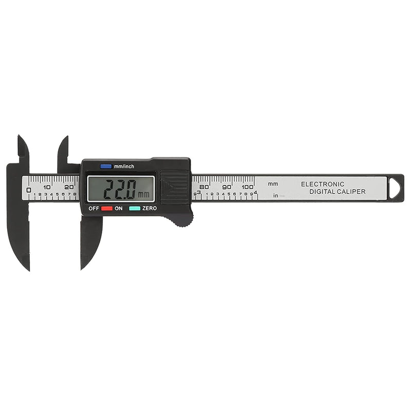 Digital Messschieber, Elektronischer Schieblehre Digital 100 mm mit Grossem Flüssigkristalldisplay (