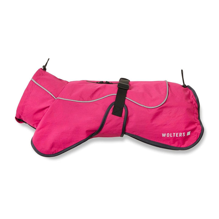 Wolters Hundejacke Cape Drizzle | Ganzjahresjacke für Hunde in der Farbe Magenta | Grösse 38 (Rücken