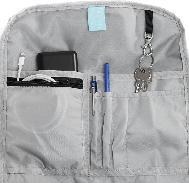 Ela Mo® Rolltop Rucksack Damen - Rollrucksack Anti Diebstahl für Sport & Reisen - Laptoprucksack für