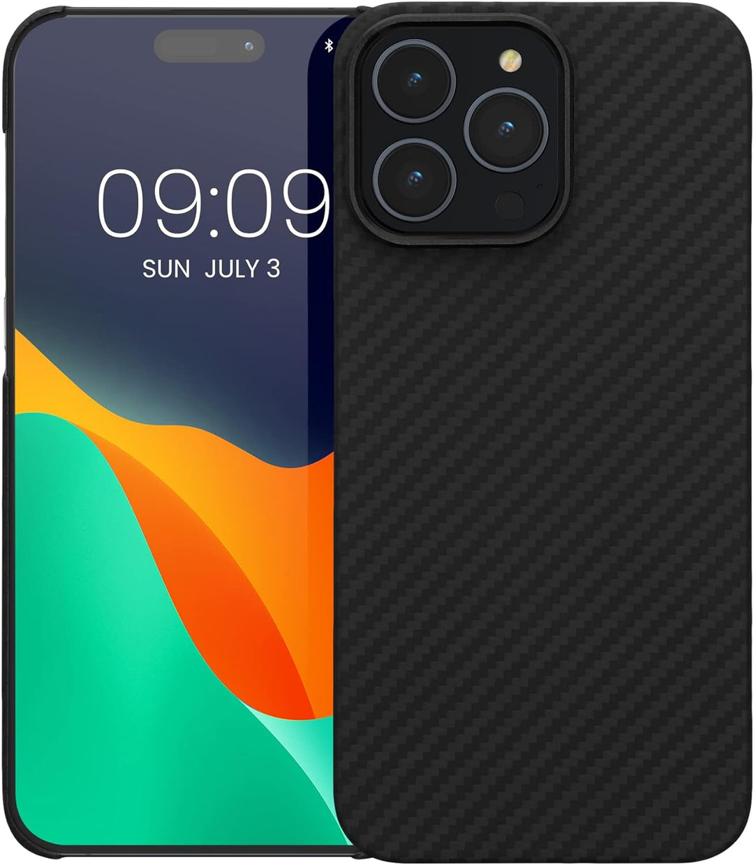 kalibri Schutzhülle kompatibel mit Apple iPhone 14 Pro Max - Hülle Aramid - Handy Cover Case Handyhü