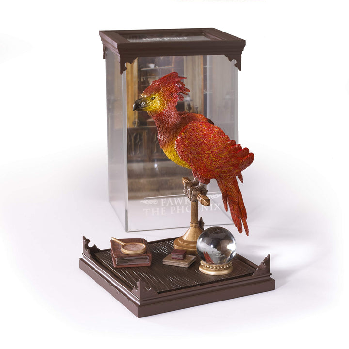 The Noble Collection - Magical Creatures Fawkes - Hand-Painted Magical Creature #8 - Officially Lice