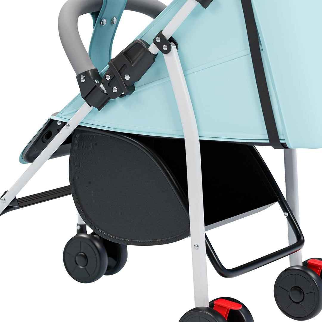 Buggy bis zu 10 kg von 6 Monaten bis 4 Jahren Schwenkbare 360° Räder Verstellbare Rückenlehne und Hö