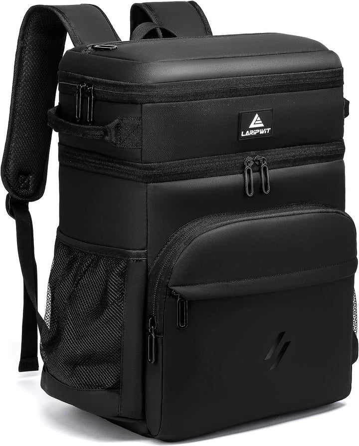 Laripwit Kühlrucksack 54 Dosen Thermo Kühltasche Rucksack Gross Isolierte Doppeldeck mit Kühlfach fü