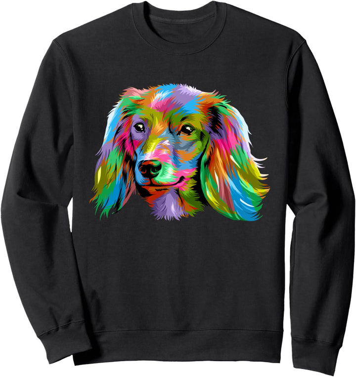 Dachshund Dackel Hund Hunderasse Geschenk Damen Herren Sweatshirt