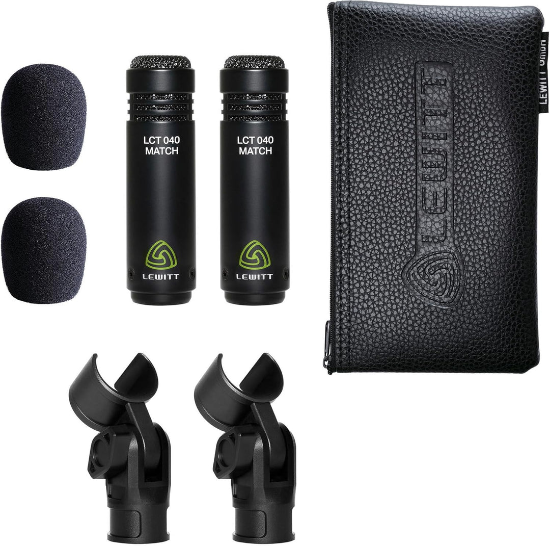 LEWITT LCT 040 Match Stereopaar - Kleinmembran-Kondensatormikrofone - Entwickelt für Akustikgitarre