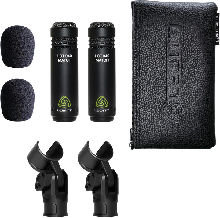 LEWITT LCT 040 Match Stereopaar - Kleinmembran-Kondensatormikrofone - Entwickelt für Akustikgitarre