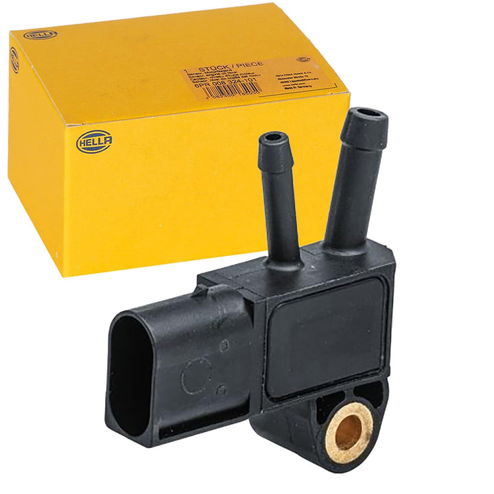 HELLA 6PP 009 409-481 Sensor, Abgasdruck - 3-polig - geschraubt