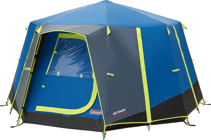 Coleman Zelt OctaGo, 3 Personen Festivalzelt, Kuppelzelt, wasserdichtes 3 Mann Campingzelt mit einge