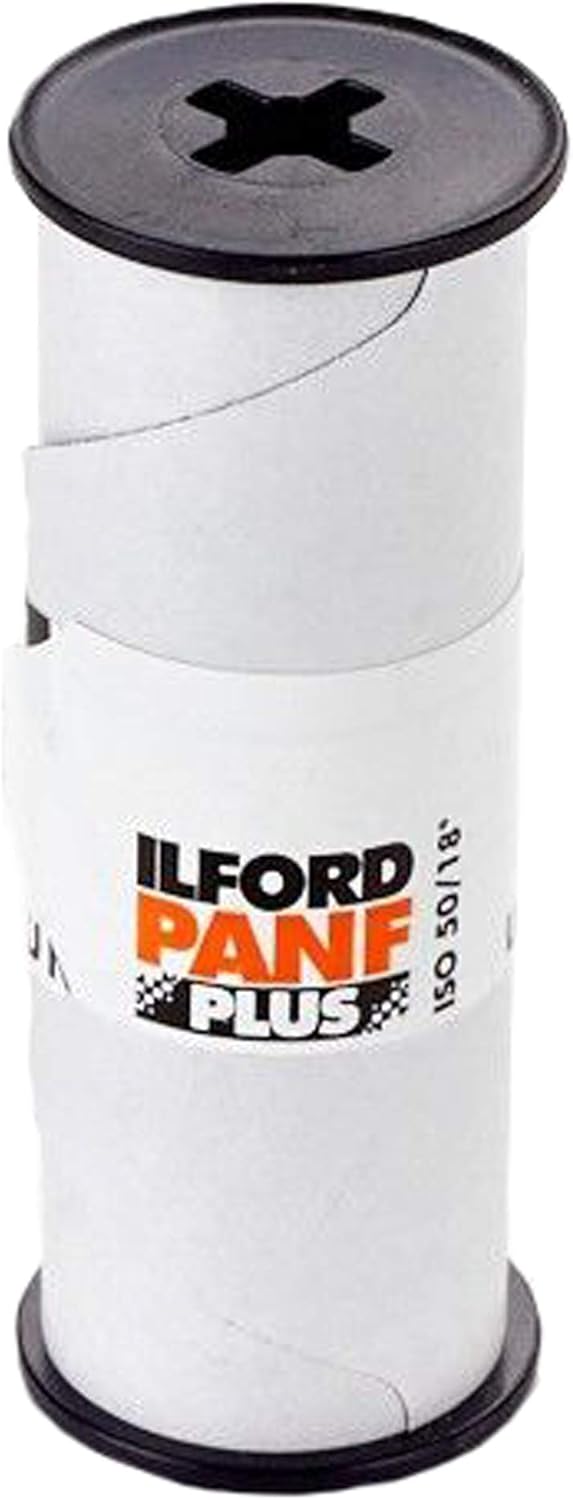 Ilford PanF Plus Schwarz-Weiss-Film, mittelgross, 3 Stück