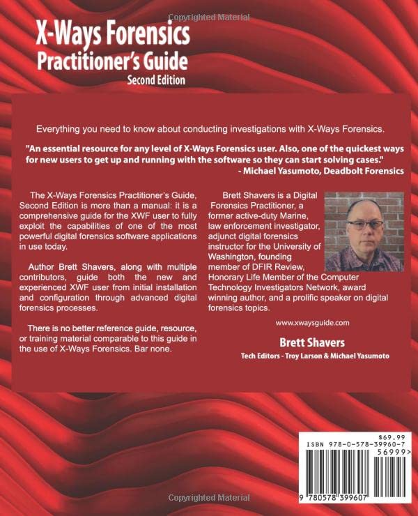 X-Ways Forensics Practitioner's Guide, Taschenbuch