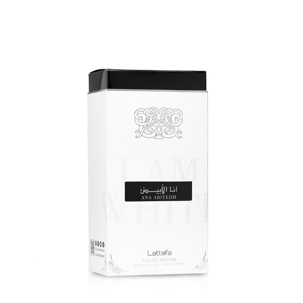 Lattafa Perfumes Ana Abiyedh Eau de Parfum, Spray, Vanille, Safran, 60 ml my perfumes Vanille 60 ml