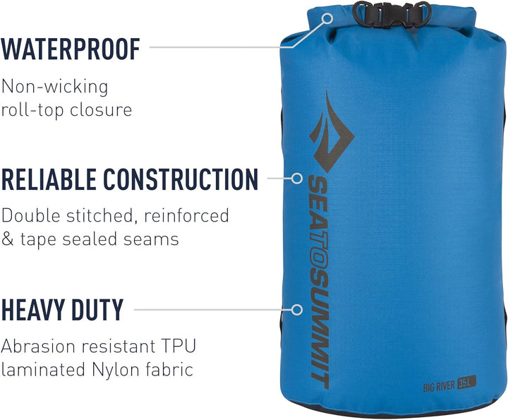 Sea to Summit Herren 65 Liters Blau, 65 Liters Blau