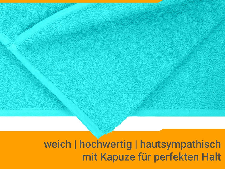 npluseins 2er Pack Auflagen für Sonnenliege und Gartenliege 1594.2319, Stuhl 60 x 130 cm, türkis Stu