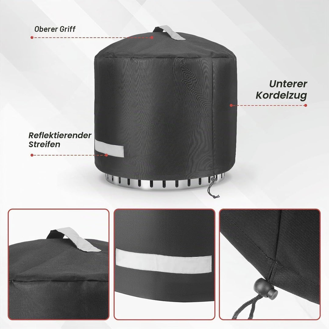 Solo Stove Abdeckung für Bonfire Feuerschale, Feuerstellenabdeckung Gasfeuerstelle für Solo Stove Bo