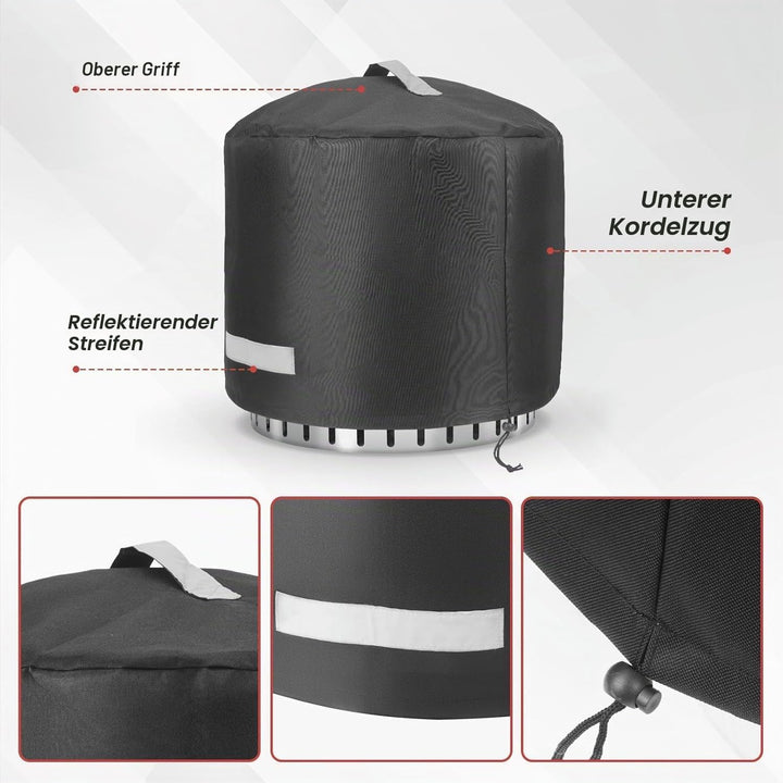 Solo Stove Abdeckung für Bonfire Feuerschale, Feuerstellenabdeckung Gasfeuerstelle für Solo Stove Bo