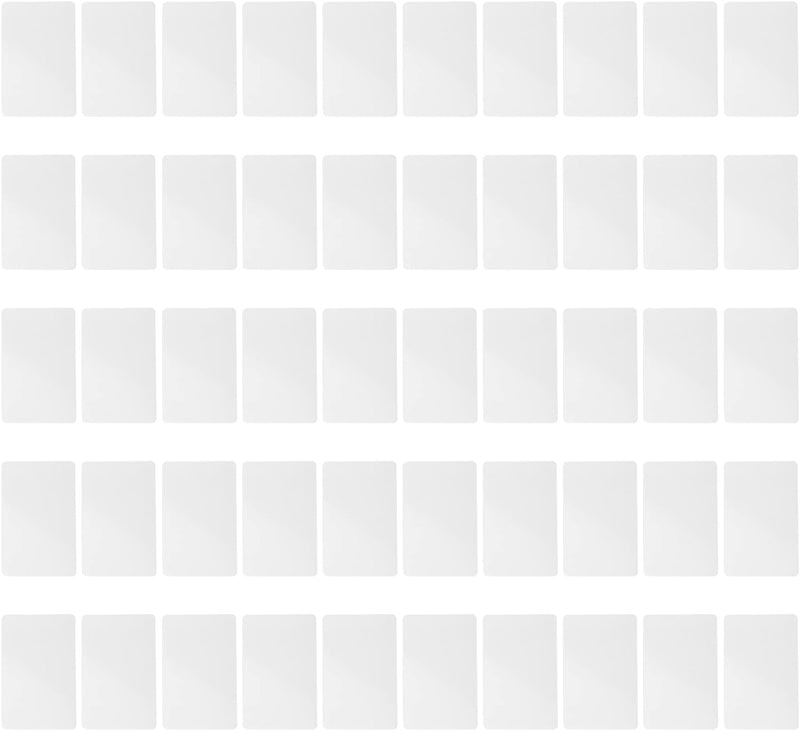 50 Stück T5577 Weisse Karte, Türeintrittskarte 125 KHz ID-Karte Blankokarte Berührungslos Niederfreq