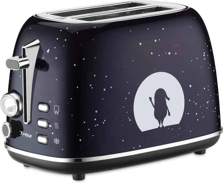 Trisa 2-Scheiben Toaster X-Mas Night – Urban Design Toaster mit Graffiti, 6 Bräunungsstufen, Auftau-