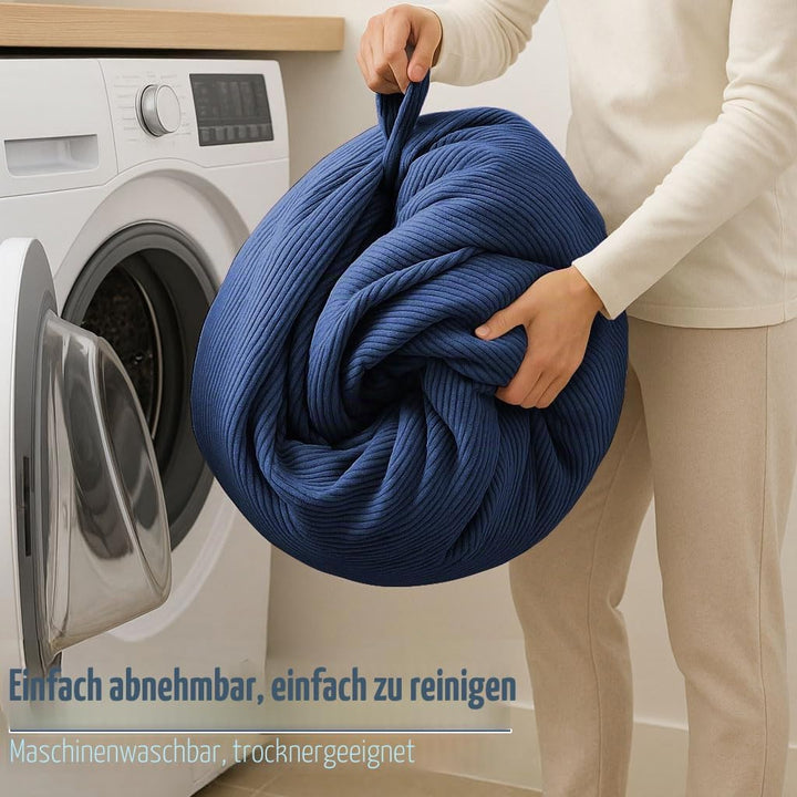 Nobildonna Sitzsackstuhl für Kinder und Erwachsene, nur Bezug (Keine Füllung) für Sofa-Stofftiere, 1