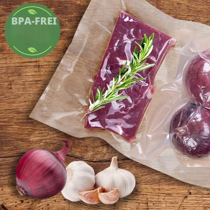 VacFreKep 100 Beutel 30x40cm Vakuumier Beutel Vakuumbeutel für Lebensmittel,BPA-Frei Sous Vide Vakuu