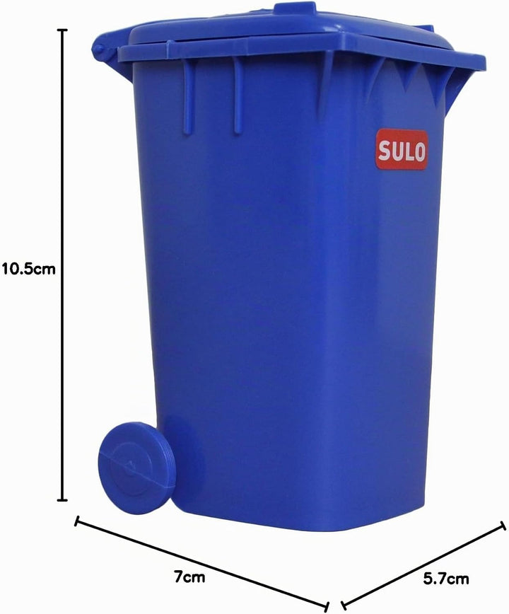 Mini-Müllbehälter 120 l - kleine Ausführung blau