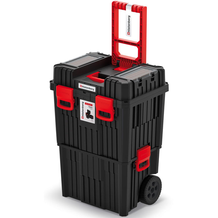 Kistenberg 2 in 1 Werkzeugtrolley Werkzeugkiste Werkzeugkasten Werkstattkoffer Rollende Werkstatt (K