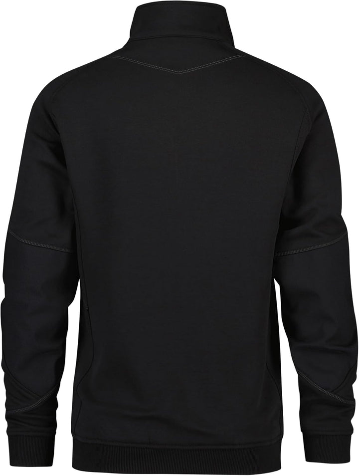 DASSY® Velox DASSY® Velox Sweatshirt - Grösse 4XL - ANTHRAZITGRAU/SCHWARZ XS Schwarz, XS Schwarz