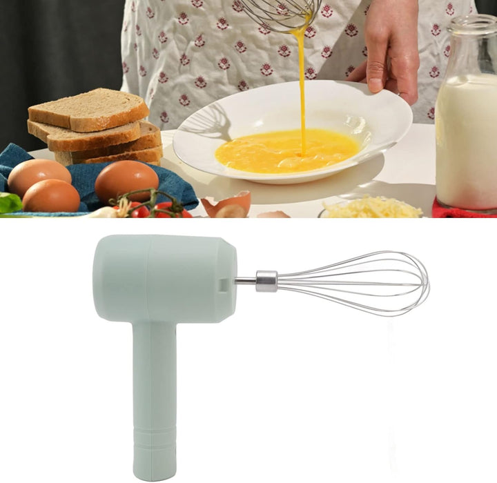 TOPINCN Elektrischer Handmixer Automatischer Wiederaufladbarer Tragbarer Kabelloser USB-Handmixer Zu