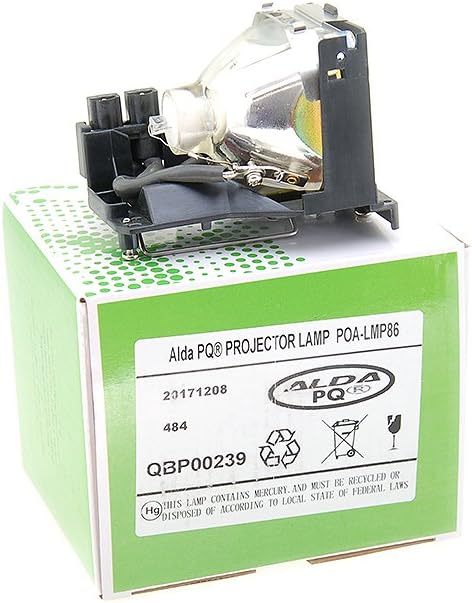 Alda PQ-Premium, Beamerlampe/Ersatzlampe kompatibel mit 610 317 5355, POA-LMP86 für SANYO LP-Z1X(S),