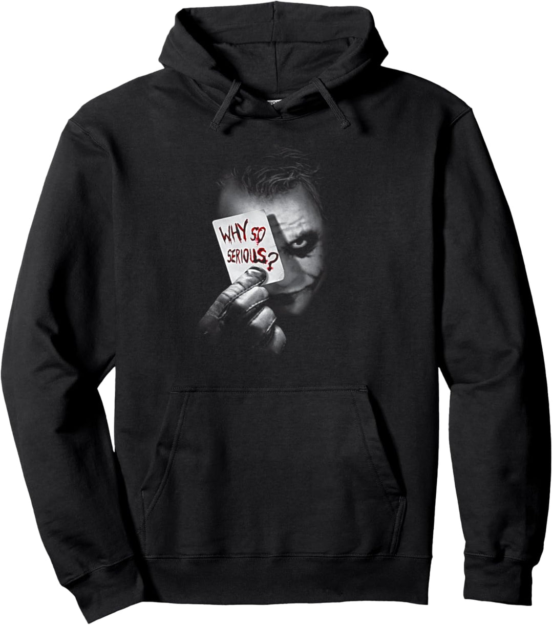 DC Dark Knight Foto Warum so ernst Pullover Hoodie