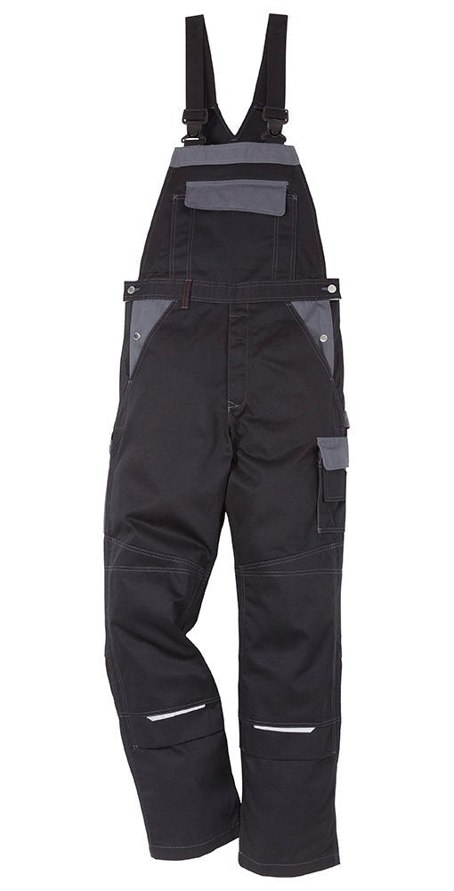 Fristad Kansas - Bib'n'brace 1009 LUXE Sz 47/120 Short Black/Grey 100806-996 D120