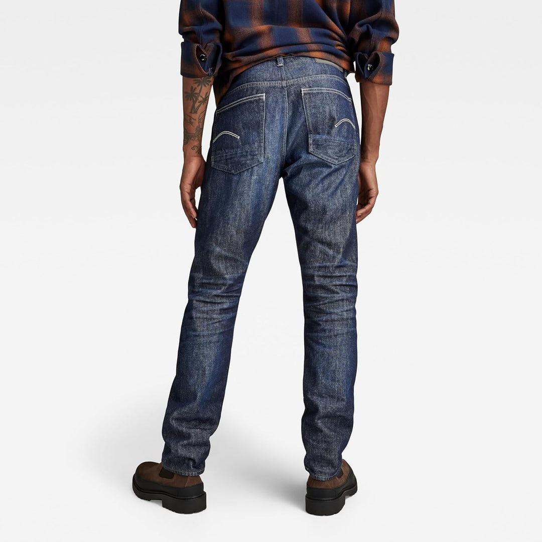 G-STAR Herren Jeans Triple A Straight 28W / 32L Blau (Worn in Pacific D19161-b988-d350), 28W / 32L B