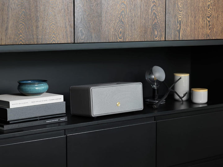 Audio Pro Drumfire-D2 - Ultra Kräftiger Multiroom Lautsprecher mit Bluetooth & WiFi - Stereo Speaker