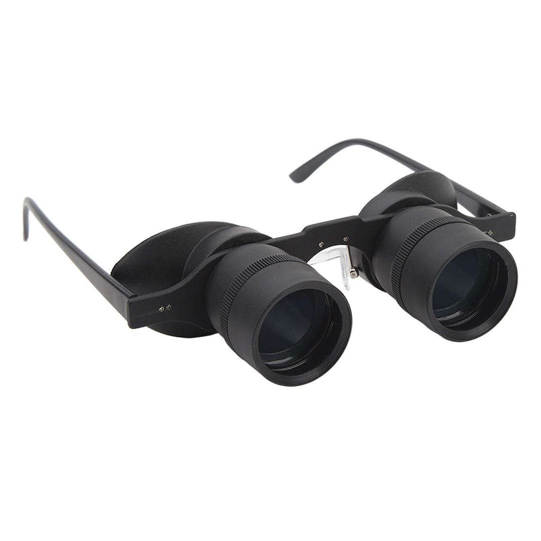 Fernglas-Brille, Freihändig, 10-Fach-Zoom-Optik, Fernglas-Brille mit 3 Polarisierten Linsen, Verstel