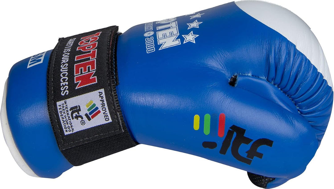 TOP TEN Open Hands „ITF Superfight 3000“, Blau L-XL