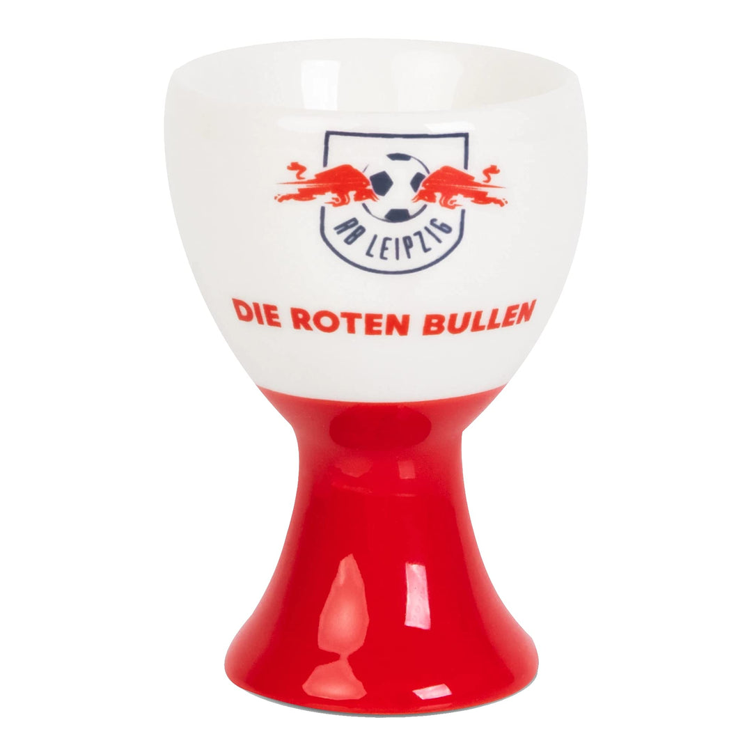 RB Leipzig Eierbecher 2er Set Einheitsgrösse Weiss/Rot, Einheitsgrösse Weiss/Rot